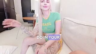 A hot Latina woman with big tits was interviewed and fucked hard