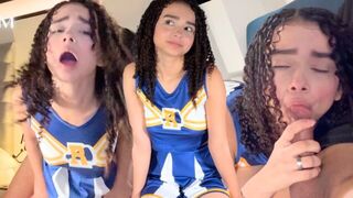A cute petite teen has her first experience ever