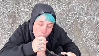 I had to lick, I couldn't stand it