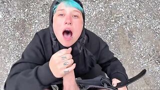 I had to lick, I couldn't stand it