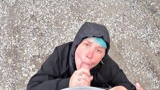 I had to lick, I couldn't stand it