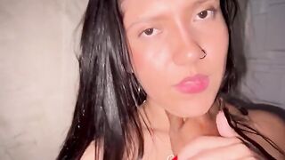 My stepsister is very hot and sexy, and I'm horny tonight