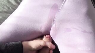My stepsister fucks herself with her wet pussy in this hot video