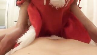 A massive cumshot is ready to be unleashed on a beautiful woman