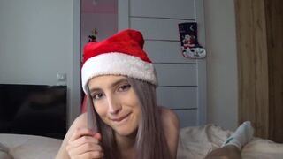 Anny Walker was fucked by her neighbor on Christmas Eve