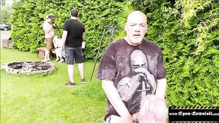 A young voyeur girl is getting fucked by her horny German neighbour