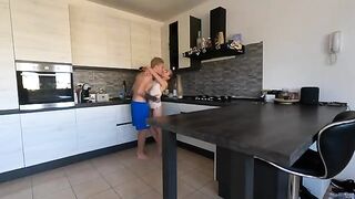 She squirts and rewards me with a blowjob for her new clitorial sucking!