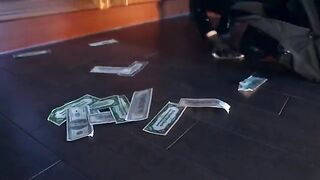 A cop caught a thief in an apartment and fucked her hard