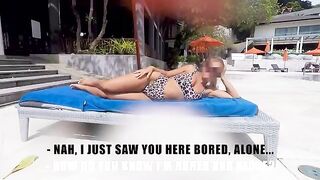 I picked up a girl at the pool, and she invited me home