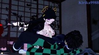 Hentai Daki is Horny & Starving for Dick Demon Slayer