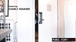 Room service gone wrong in a steamy hotel encounter